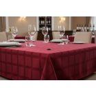 Bordó damaszt szennytaszító Asztalterítő 140x220 cm