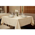 Asztalterítő 140x220 cm ekrü damaszt szennytaszító