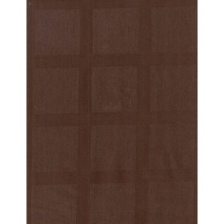 Asztalterítő 140x220 cm sötétbarna damaszt szennytaszító