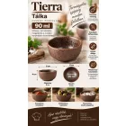 Tierra tálka 90 ml, kemény porcelán, 8 cm,