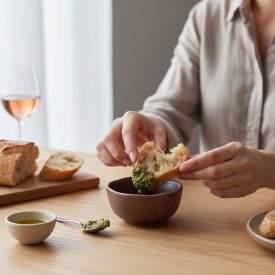 Tierra tálka 90 ml, 8 cm – kemény porcelán, desszertekhez és szószokhoz