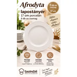 Afrodyta fehér porcelán