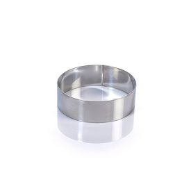   Tortakarika-sütőkeret átmérő 12 cm magasság 4 CM, rozsdamentes - Martellato minőség