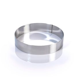   Tortakarika-sütőkeret átmérő 16 cm magasság 4 CM, rozsdamentes - Martellato minőség