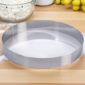 Martellato tortakarika – 30 cm átmérő, 4 cm magas, rozsdamentes acél