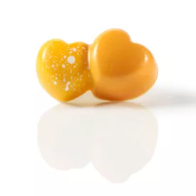   Martellato BPA-mentes Polikarbonát Csokoládéforma, 275x175 mm – Double Hearts Szív (21MA4012) – Raktárról