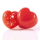 Martellato BPA-mentes Polikarbonát Csokoládéforma, 275x175 mm – Double Hearts Szív (21MA4012) – Raktárról