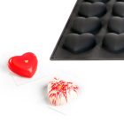 Szilikon sütőforma, Szív – Szeretetre Hangolva