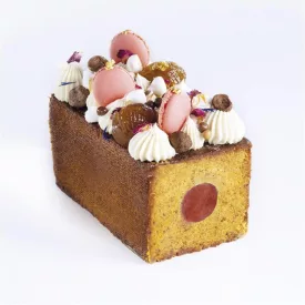 Travel cake Sütőforma cső betéttel, 103x190x70 mm