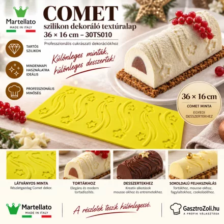 Comet szilikon szőnyeg Klasszikus semifreddo alagútformához