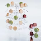 Macaron állvány, 18x17,3 cm, plexi