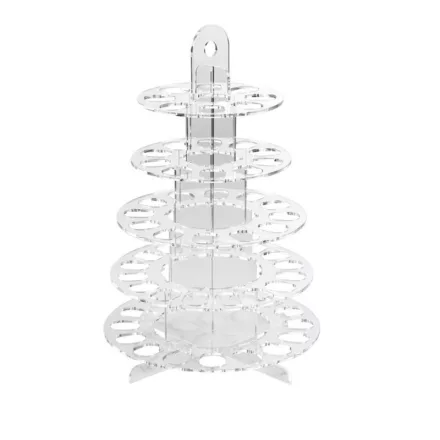 Macaron állvány, 28x43 cm, plexi