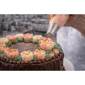 Cukorvirág cső (0011), rozsdamentes