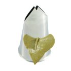 Levél, magmintás cső (1105), 17x2 mm, rozsdamentes