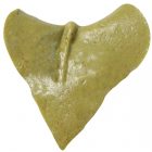 Levél, magmintás cső (1115), 18 mm, rozsdamentes