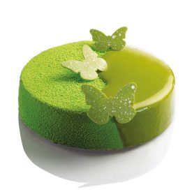   Pillangók díszítő csokoládéforma (CHASIL31), 390x290 mm, szilikonszőnyeg