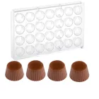 Bonbon csokoládéforma (MA1002), 275x175 mm, polikarbonát