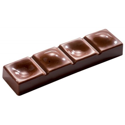 Snack csokoládéforma (MA1914), 275x175 mm, polikarbonát