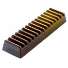 Snack csokoládéforma (MA1916), 275x175 mm, polikarbonát