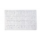 Díszítő csokoládéforma (MA3005), 275x175 mm, polikarbonát