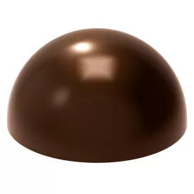   Bonbon félgömb csokoládéforma (MA5002), 275x175 mm, polikarbonát