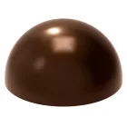 Bonbon félgömb csokoládéforma (MA5002), 275x175 mm, polikarbonát