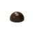 Bonbon félgömb csokoládéforma (MA5007), 275x175 mm, polikarbonát