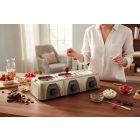 Csokoládé temperáló, analóg, 1,5 l x3, 61x26x13,5 cm, Meltinchoc