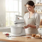 Forgótálas Kézi Mixer és Konyhai Robotgép, 400W, 3,4 Liter