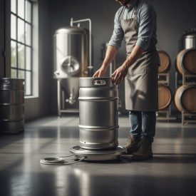   Digitális söröshordó mérleg, 200 kg méréshatár - Magyar termék