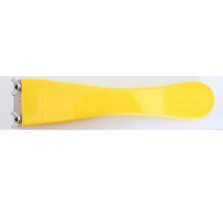 Hústőke kaparó műanyag nyéllel acél pengével