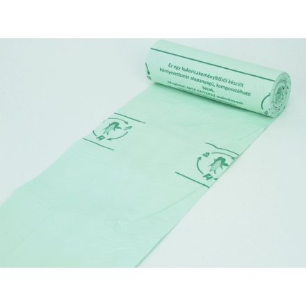 Bio szemeteszsák 30 literes 50-60 cm PLA 10db/tekercs