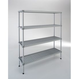 Z aluplast állvány 4 polccal, 200x100x40 cm