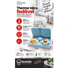 Thermo tálca fedővel 530x370x110