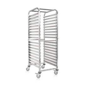 Tálcatartó regálkocsi 18db GN 2/1 tálcához