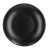 Tatami Nero 6 darabos fekete kerámia lapostányér szett, 20 cm, matt felületű prémium dizájn