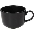 Tatami Nero fekete kerámia bögreszett, 450 ml, 6 darabos, matt felületű dizájn bögrék