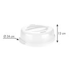 Hűtőtálca alacsony fedővel, 34 cm, Delícia