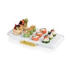 Hűtőtálca fedővel, 36x18 cm, Delícia