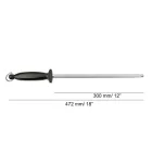 Nagykonyhai Fenőacél 30 cm - Ergonomikus Fekete Nyéllel