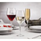 Sauvignon fehérboros pohár 350 ml – elegáns, hosszú szárú pohár temperált üvegből