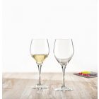 Rodio fehérboros pohár 250 ml – hosszú szárú, temperált üveg Vicrila pohár fehérborhoz