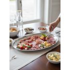 Ovális tálca 45x29,5 cm, rozsdamentes