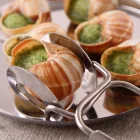 Rozsdamentes acél csigafogó escargot fogyasztáshoz