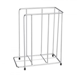 Szalvétatartó, 20x11x24,5 cm, rozsdamentes