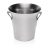 Szájjég vödör, 13,5-13 cm, króm