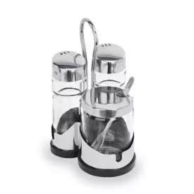   Asztali patika 3 részes 12 cm só-bors és paprikaszósz tartó