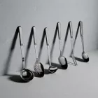 Büfé 186 rozsdamentes salátakanál 31 cm – vendéglátóipari kivitel