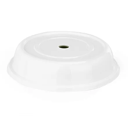 Tányérfedő cloche, 27x6 cm, polipropilén