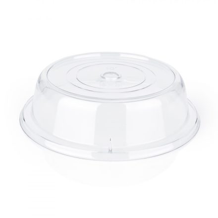 Tányérfedő, cloche, 21,5x7 cm, polikarbonát